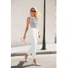 image:imageGRACE KARIN Womens High Waisted Work Pants Business Casual 2026 Ankle Length Office Dress Trousers with PocketsWhite