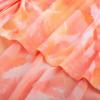 image:imageGRACE KARIN Girls Hawaiian Floral Smocked Dresses Girl Flutter Sleeve Spring Summer Dress Kids Easter Maxi Long DressesOrange Tiedye