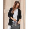 image:imageGRACE KARIN Women Long Cardigan Summer Lightweight Cardigans Long Sleeve V Neck Open Front Sweater 2026Black