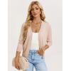 image:imageGRACE KARIN Womens Lightweight Cardigan Sweaters Trendy Button Up VNeck Knit Cardigans Shrug Spring Fashion ClothesApricot