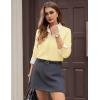 image:imageGRACE KARIN Womens Lightweight Cardigan Sweaters Trendy Button Up VNeck Knit Cardigans Shrug Spring Fashion ClothesButter Yellow
