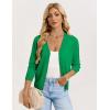 image:imageGRACE KARIN Womens Lightweight Cardigan Sweaters Trendy Button Up VNeck Knit Cardigans Shrug Spring Fashion ClothesGreen