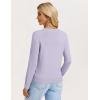 image:imageGRACE KARIN Womens Lightweight Cardigan Sweaters Trendy Button Up VNeck Knit Cardigans Shrug Spring Fashion ClothesLight Purple