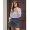 image:imageGRACE KARIN Womens Lightweight Cardigan Sweaters Trendy Button Up VNeck Knit Cardigans Shrug Spring Fashion ClothesLight Purple