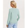 image:imageGRACE KARIN Womens Lightweight Cardigan Sweaters Trendy Button Up VNeck Knit Cardigans Shrug Spring Fashion ClothesMint Blue