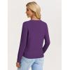 image:imageGRACE KARIN Womens Lightweight Cardigan Sweaters Trendy Button Up VNeck Knit Cardigans Shrug Spring Fashion ClothesPurple
