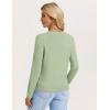 image:imageGRACE KARIN Womens Lightweight Cardigan Sweaters Trendy Button Up VNeck Knit Cardigans Shrug Spring Fashion ClothesSage Green
