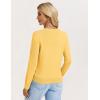 image:imageGRACE KARIN Womens Lightweight Cardigan Sweaters Trendy Button Up VNeck Knit Cardigans Shrug Spring Fashion ClothesYellow