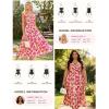 image:imageGRACE KARIN Womens Summer Sleeveless Floral Maxi Dress V Neck Formal Wedding Guest Dress A Line Beach Vacation ClothesPink Floral