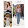 image:imageGRACE KARIN Womens 34 Sleeve Cropped Cardigan Sweater Lightweight Open Front Dressy Causal Shrug Spring FashionDusty Pink