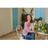 image:imageGRACE KARIN Women Lightweight Cardigan 34 Sleeve Cropped Crochet Bolero Shrug Summer Open Front Knit Sweaters for DressGray Pink