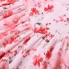 image:imageGRACE KARIN Girls Floral Summer Dress Spring Holiday Beach Party Sundress Halter Neck Tie Backless Dresses 716 YearsPinkred Floral