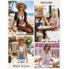 image:imageGRACE KARIN Short Sleeve Summer Cardigan Sweaters for Women 2026 Lightweight Shrug Crochet Beach Cover UpsBeige