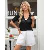 image:imageGRACE KARIN Short Sleeve Summer Cardigan Sweaters for Women 2026 Lightweight Shrug Crochet Beach Cover UpsBlack