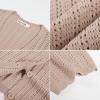 image:imageGRACE KARIN Short Sleeve Summer Cardigan Sweaters for Women 2026 Lightweight Shrug Crochet Beach Cover UpsKhaki