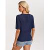image:imageGRACE KARIN Short Sleeve Summer Cardigan Sweaters for Women 2026 Lightweight Shrug Crochet Beach Cover UpsNavy Blue