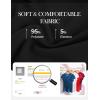 image:imageGRACE KARIN Summer Blouses for Women Dressy Casual 2026 Ruffle Sleeve Peplum Tops Business Work Shirt Fashion ClothingBlack