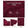 image:imageGRACE KARIN Summer Blouses for Women Dressy Casual 2026 Ruffle Sleeve Peplum Tops Business Work Shirt Fashion ClothingBurgundy