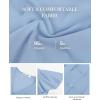 image:imageGRACE KARIN Summer Blouses for Women Dressy Casual 2026 Ruffle Sleeve Peplum Tops Business Work Shirt Fashion ClothingLight Blue