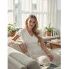 image:imageGRACE KARIN Summer Blouses for Women Dressy Casual 2026 Ruffle Sleeve Peplum Tops Business Work Shirt Fashion ClothingWhite