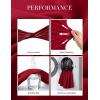 image:imageGRACE KARIN Womens Summer Work Dress 2026 Sleeveless Crewneck A Line Midi Dresses Belted Flowy Business Dresses with PocketsRed