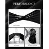 image:imageGRACE KARIN Work Dresses for Women 2026 Summer Sleeveless Bodycon Business Outfits Office Button Knee Length DressesBlack