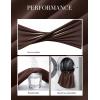 image:imageGRACE KARIN Work Dresses for Women 2026 Summer Sleeveless Bodycon Business Outfits Office Button Knee Length DressesDark Brown