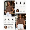 image:imageGRACE KARIN 2026 Boho Tops for Women Dressy CasualRuffle Sleeve Chiffon Blouses Floral ShirtsV Neck Summer Fashion ClothesChestnut
