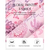 image:imageGRACE KARIN 2026 Boho Tops for Women Dressy CasualRuffle Sleeve Chiffon Blouses Floral ShirtsV Neck Summer Fashion ClothesPink