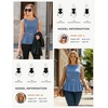 image:imageGRACE KARIN Peplum Tops for Women Work Business Casual Dressy Blouses ShirtsSleeveless Office Outfits with Tie Belt 2026Blue