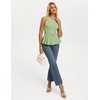 image:imageGRACE KARIN Peplum Tops for Women Work Business Casual Dressy Blouses ShirtsSleeveless Office Outfits with Tie Belt 2026Light Green