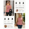 image:imageGRACE KARIN Peplum Tops for Women Work Business Casual Dressy Blouses ShirtsSleeveless Office Outfits with Tie Belt 2026Pink