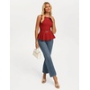 image:imageGRACE KARIN Peplum Tops for Women Work Business Casual Dressy Blouses ShirtsSleeveless Office Outfits with Tie Belt 2026Red