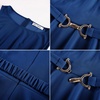 image:imageGRACE KARIN Peplum Tops for Women Work Business Casual Dressy Blouses ShirtsSleeveless Office Outfits with Tie Belt 2026Royal Blue