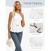 image:imageGRACE KARIN Peplum Tops for Women Work Business Casual Dressy Blouses ShirtsSleeveless Office Outfits with Tie Belt 2026White