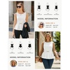 image:imageGRACE KARIN Peplum Tops for Women Work Business Casual Dressy Blouses ShirtsSleeveless Office Outfits with Tie Belt 2026White