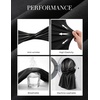 image:imageGRACE KARIN Womens Work Midi Dresses 2026 Summer 34 Sleeve Church Bodycon Dresses Pencil Office Business Dress with BeltBlack