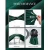 image:imageGRACE KARIN Womens Work Midi Dresses 2026 Summer 34 Sleeve Church Bodycon Dresses Pencil Office Business Dress with BeltDark Green
