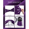 image:imageGRACE KARIN Womens Work Midi Dresses 2026 Summer 34 Sleeve Church Bodycon Dresses Pencil Office Business Dress with BeltDeep Purple