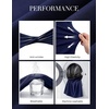 image:imageGRACE KARIN Womens Work Midi Dresses 2026 Summer 34 Sleeve Church Bodycon Dresses Pencil Office Business Dress with BeltNavy