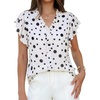 White Polka Dot