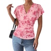 Pink Red Floral