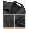 image:imageGRACE KARIN 2026 Womens Silky Satin Button Down Shirts Long Sleeve Work Blouses Dressy Casual TopsBlack