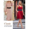 image:imageGRACE KARIN Belts for Women Suede Elastic Wide Belt Vintage Stretchy Chunky Buckle Belts SXXLNavycoffee