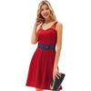 image:imageGRACE KARIN Belts for Women Suede Elastic Wide Belt Vintage Stretchy Chunky Buckle Belts SXXLSuedenavy Blue