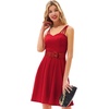 image:imageGRACE KARIN Belts for Women Suede Elastic Wide Belt Vintage Stretchy Chunky Buckle Belts SXXLSuedered