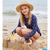 image:imageGRACE KARIN Girls One Piece Swimsuits Long Sleeve Bathing Suits Swimwear 514YNavy Blue Daisy