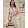 image:imageGRACE KARIN Women Short Sleeve Cardigan 2026 Summer Knitted Sweater Tops Basic Crew Neck Crop OutfitsApricot Black