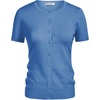 image:imageGRACE KARIN Women Short Sleeve Cardigan 2026 Summer Knitted Sweater Tops Basic Crew Neck Crop OutfitsBlue