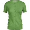 image:imageGRACE KARIN Women Short Sleeve Cardigan 2026 Summer Knitted Sweater Tops Basic Crew Neck Crop OutfitsForest Green